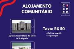 VII COEMCO | Alojamento